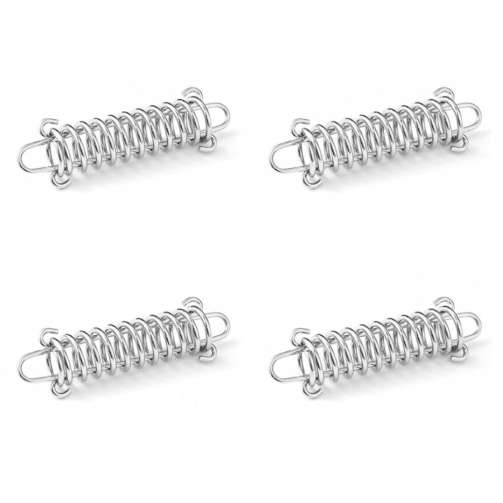 4X Tent Spring Wind Rope Buckle with Carabiner Clips Tightener Steel-image-OPC-PMQCT99-NEW