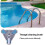 Vacuum Cleaner Head Triangular Pool Vacuum Head With Side Brush Suction Head For Swimming Pool Cleaning Tools 3