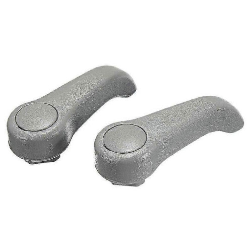 (As show, One size) 1 Pair Side Seat Adjuster Lever Handle Adjustment Fit for Clio MK2 1