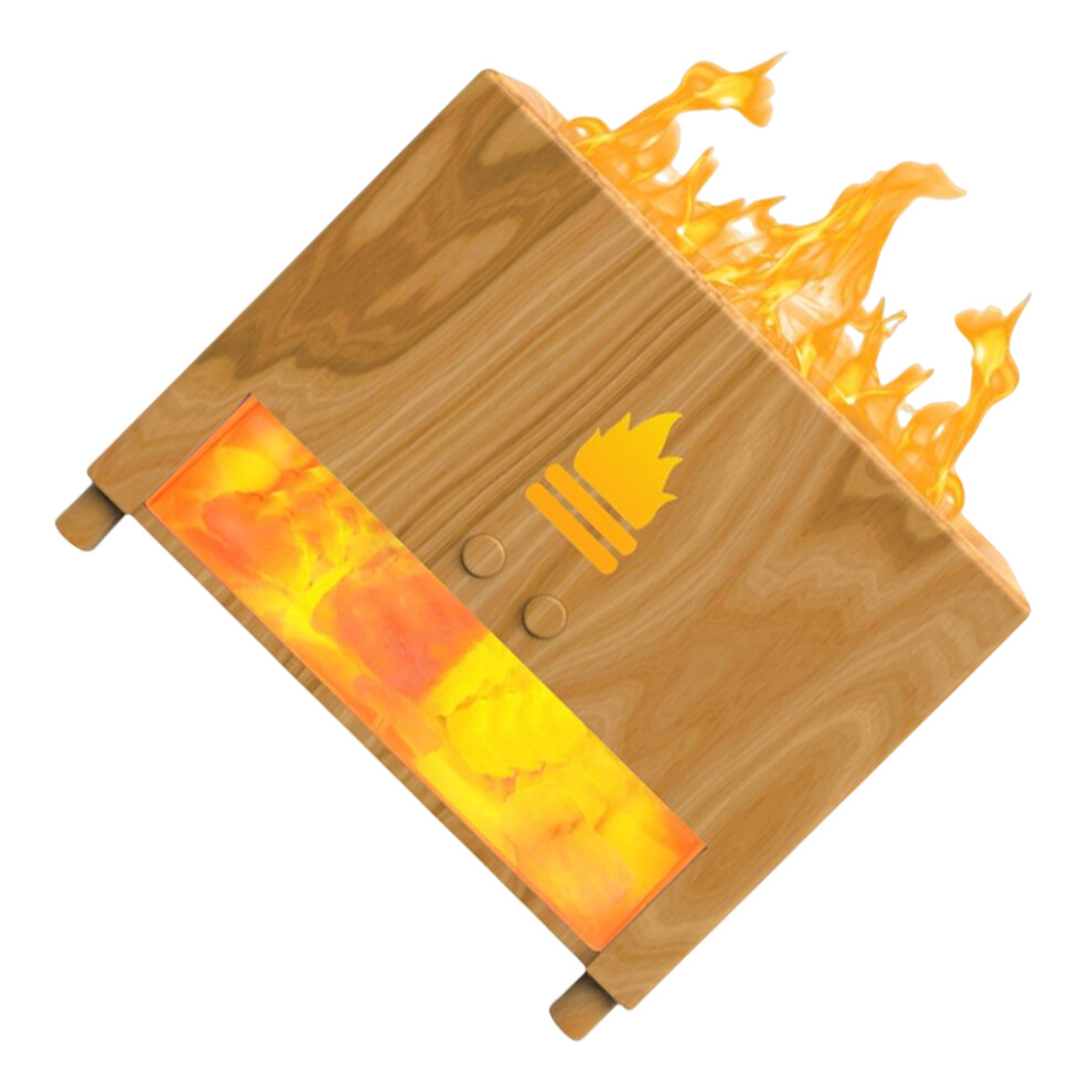 (Log color) ulation Flame Humidifier Sprayer Living Room Fragrance Mist Diffuser-image-OPC-PMQD2R2-NEW