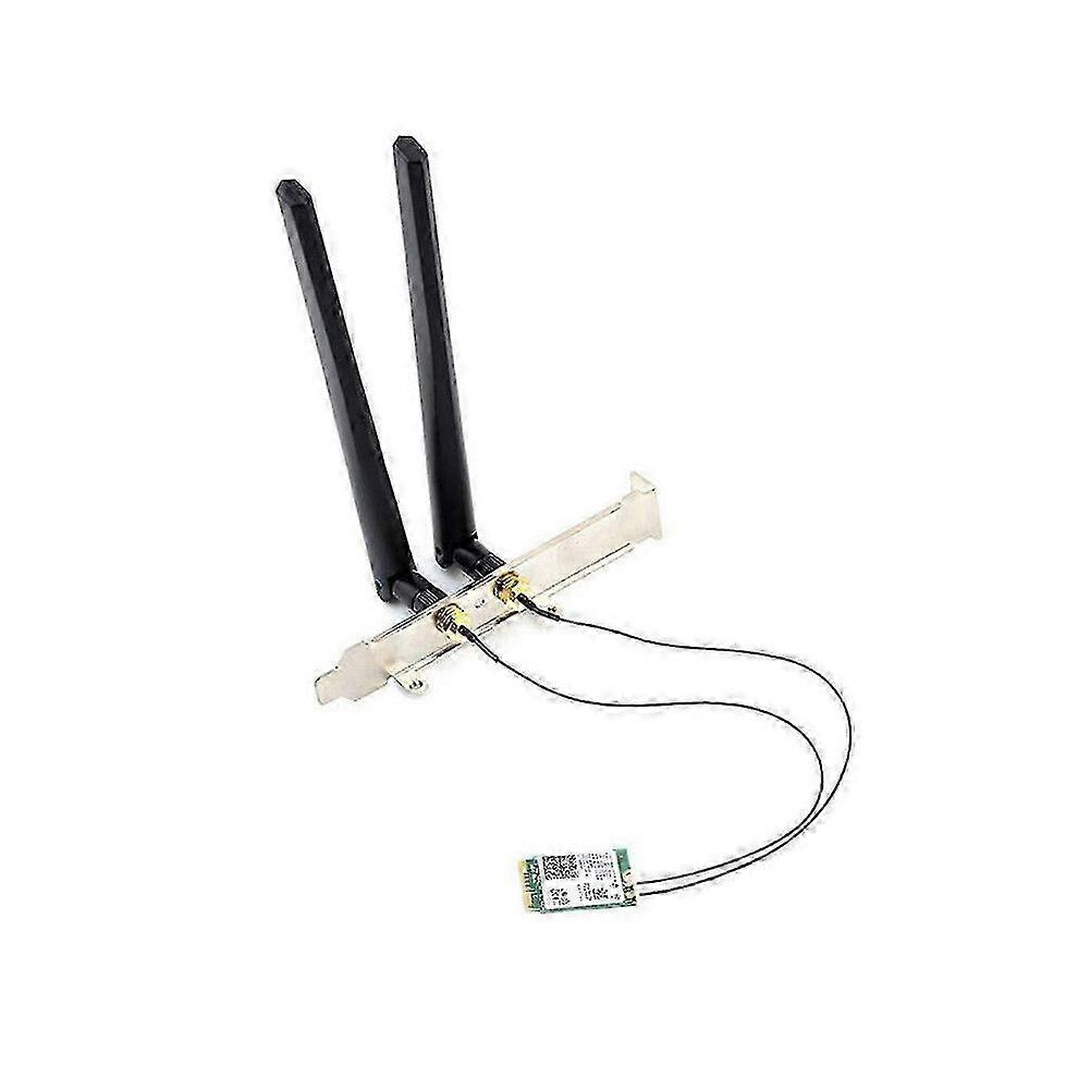 Kikidex (As Show, One Size) Wi-Fi 6 Ax201 M.2 Key E Cnvio 2 Wifi Card Dual Band 3000Mbps Wireless For Bluetooth 5.0 Ax201ngw,Wi