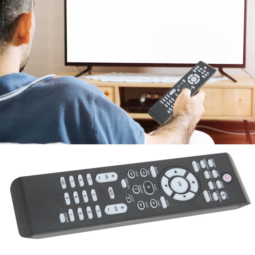 Durable Abs Tv Remote For Philips Nf801ud 22Md311b Easy Setup 8241357780593