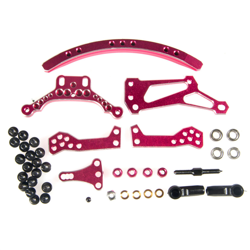 1pcs Aluminum Alloy Steering Servo Saver Complete For 1/10 D4 RWD-image-OPC-PMQDCB5-NEW