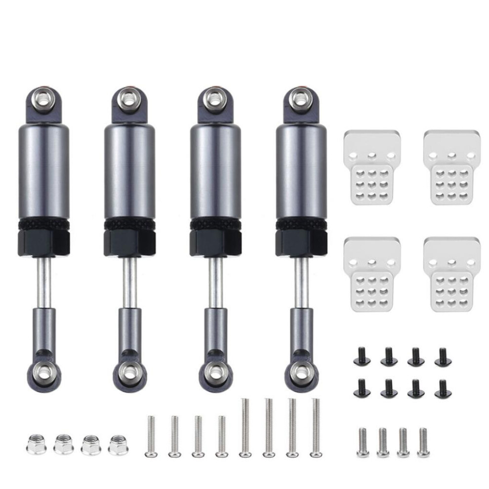 (Titanium) 8x Smooth Front Rear Shock Absorber For WPL 1/16 C14 RC Car-image-OPC-PMQDDGX-NEW