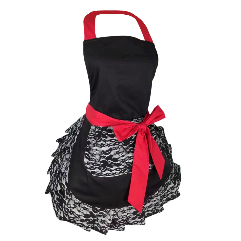 Durable Restaurant Aprons For Women Lovely And Chic Cooking Cleaning-image-OPC-PMQDGF9-NEW