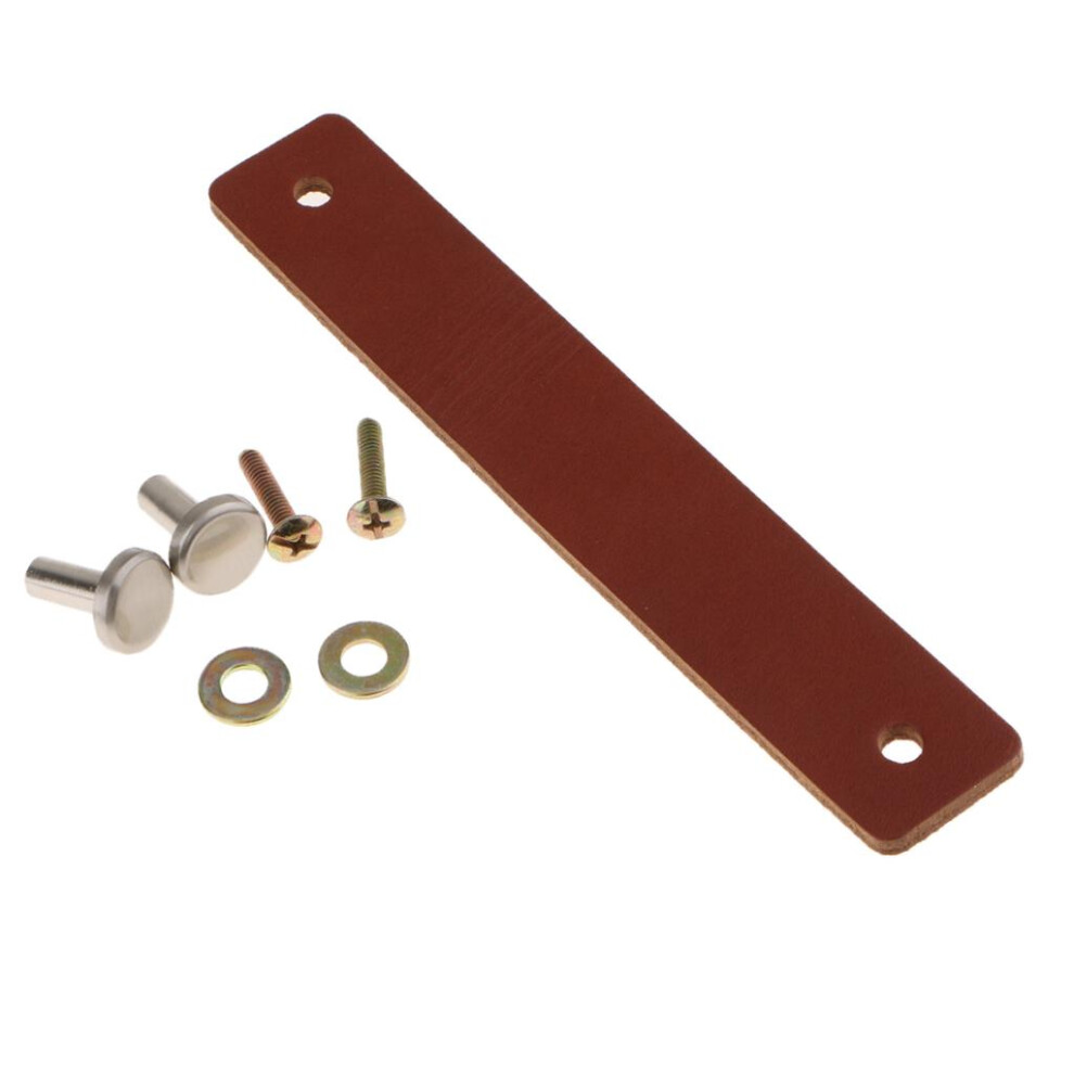 7pcs/set Modern Leather Handle Cabinet Knobs Drawer Easy llation-image-OPC-PMQDGKX-NEW