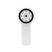 Handheld Magnifier High Resolution With 16 LED Light Shockproof Digital Microscope For Microscopic Observation White