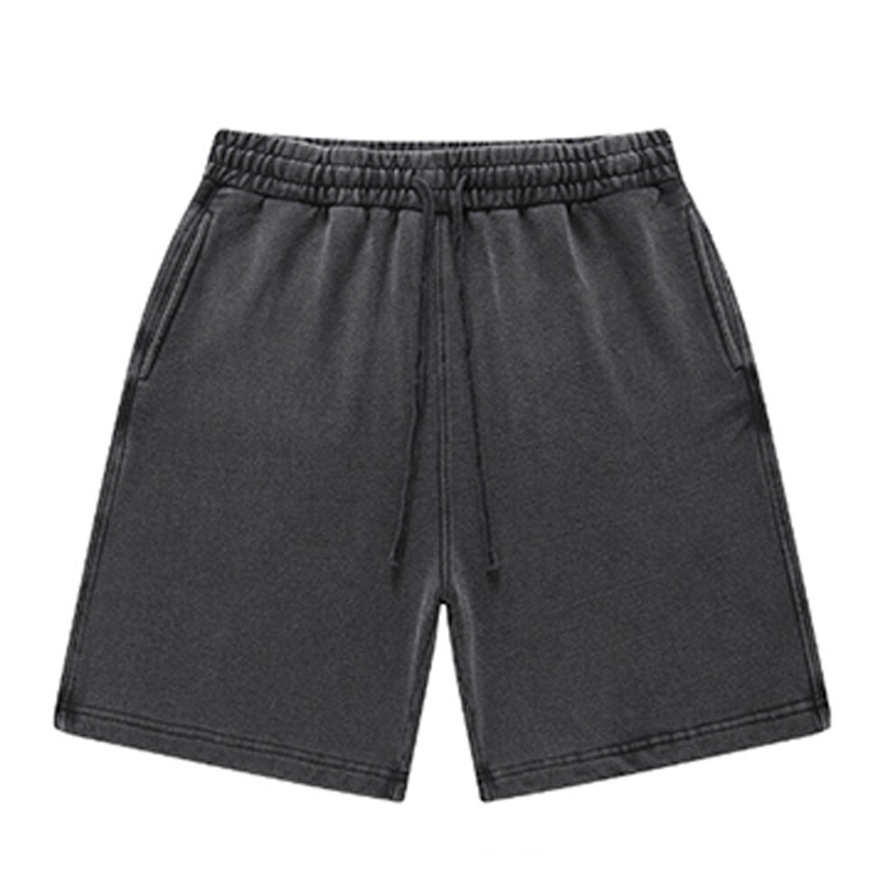 (Vintage Black, Lsacks) MÃ¤nner Shorts Comfortable And Trendy Bottoms For Men Elastic Waist-image-OPC-PMQDJJ2-NEW