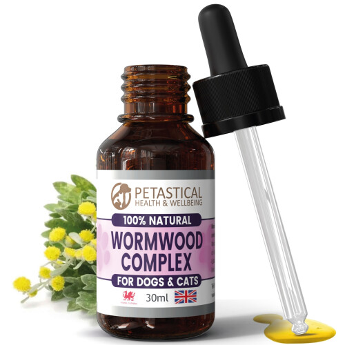Petastical Wormwood for Dogs Cats (30ml)
