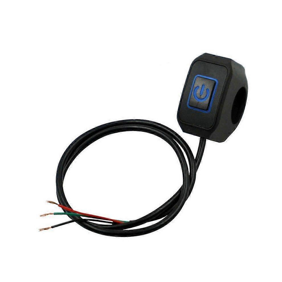 Kikidex (As Show, White) Headlight Switch Plug Play Perfect Fitment Ip65 Waterproof Led Motorcycle On/Off Switch For Motorcycle