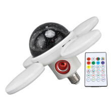 Bombilla con altavoz 48W RGB E27 30 cm Diámetro x 16 cm Alto
