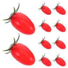 10 lebensechte Kirschtomaten aus Kunststoff für und Foto