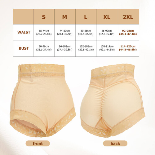 Mid- -Formhose 2XL Mit Bauch-Controlling Po-Betonung 1