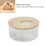 Hamster Sand Bath Box Small Round Acrylic Pet Sandpit Transparent Easy Clean 8