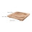 Wood Trivet Pad 9x9" Rutschfester Tischschutz 2
