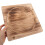 Wood Trivet Pad 9x9" Rutschfester Tischschutz 4