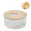 Hamster Sand Bath Box Small Round Acrylic Pet Sandpit Transparent Easy Clean 14