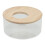 Hamster Sand Bath Box Small Round Acrylic Pet Sandpit Transparent Easy Clean 2