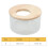 Small Round Acrylic Hamster Sand Bathtub for Bathing, Transparent 7