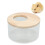 Small Round Acrylic Hamster Sand Bathtub for Bathing, Transparent 14
