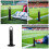 20 fußball-trainingshütchen- stabilem kunststoff 7