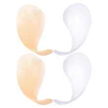 4 silikon-intimpflege-pads, klebend, für sport, schwimmen, yoga