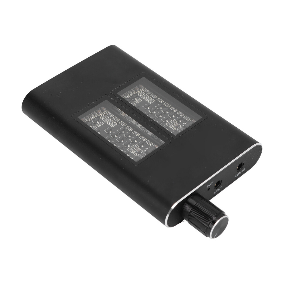 Hifi Headphone Amplifier 3.5Mm & Type-C, 1000Mah, Stereo Amp Black 6901357782196