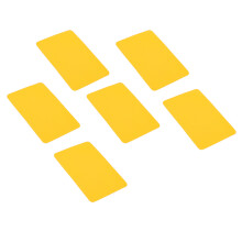 Kayak & Water Toy Repair Kit 6pcs Durable Patches for Inflatable Boats Yellow