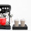 2 foam bekerhouder met 4 voor en dranken 5