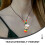 6 djembe hangertjes, afrikaanse percussieketting 8