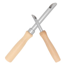 2 stuks plastic dop gatenpons met handvat voor limonadepotjes