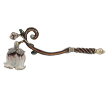 Vintage Metalen Kaarsendover Elegant Huis Decor Zinc Legering
