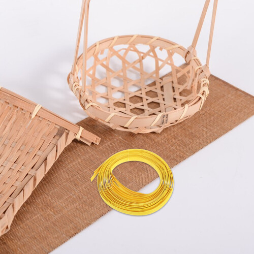 2 handgemaakte bambusweefstrips voor diy mandenvlechtprojecten 2