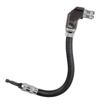 (As show, One size) MSBD DT70621-QZ Flexible corner drive, Black, 304 mm