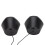Haut-parleur USB de bureau 3 W 2.0CH Mini LED noir PS4 10