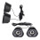 Haut-parleur USB de bureau 3 W 2.0CH Mini LED noir PS4 14