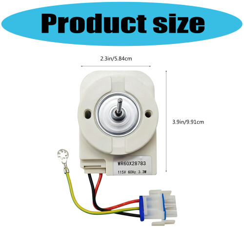 115 V 3,30 W Kühlschrank Verdampfer Lüftermotor 2