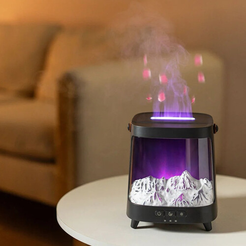 Tragbarer Nebel-Luftbefeuchter, USB-Luftbefeuchter mit-Weiß 1
