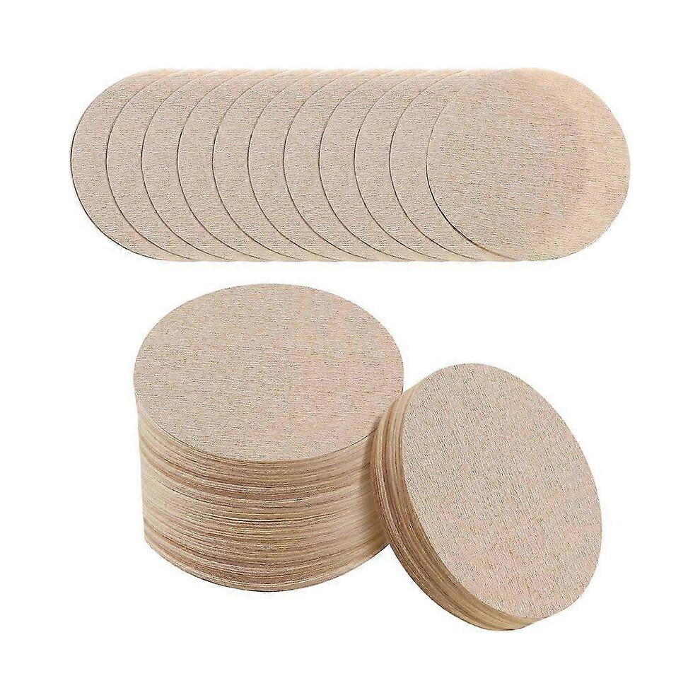 Kikidex (As Show, One Size) 600 Pcs Unbleached Coffee Filters Compatible With Aeropress Coffee Maker Brown