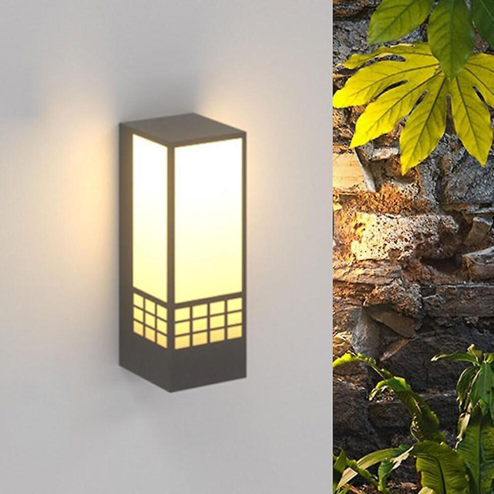 Kikidex (As Show, One Size) Outdoor Wall Lamp Ip55 Waterproof And Rust-Proof Wall Washer Led Decorative Wall Lamp Corridor Corridor