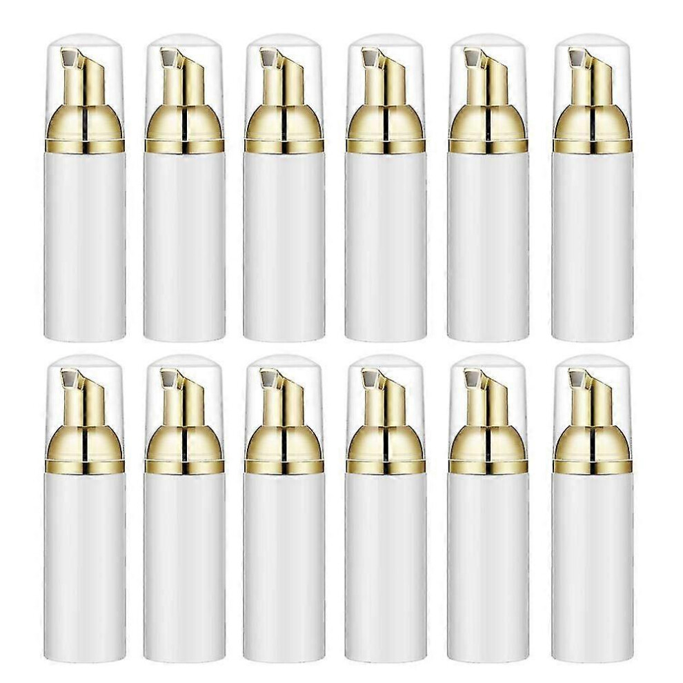 Kikidex (As Show, One Size) 50Ml Empty Bottles Travel Soap Bottles Plastic Foam Dispenser Bottles Foam Soap Pump Dispensers Cle