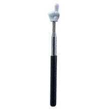 (As show, Red) Finger Pointer Stick Professional Telescopic Teachers Pointer Long-lasting Handheld Pointer Stick fo