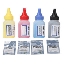4 Flaschen Drucker-Nachfülltoner, Farbtonerpulver,