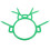 Tool Plastique Vert Sevrage Veau Nasal Protection 11