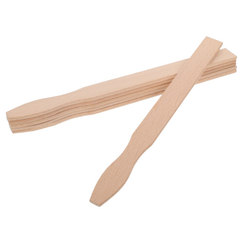 6 roerstaafjes voor verf en epoxy hars, beige