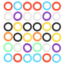Assorted Color Silicone Key Caps Materiaal Voor Thuis En Kantoor