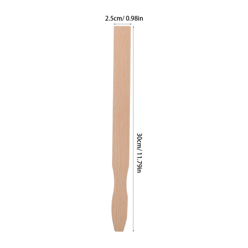 6 roerstaafjes voor verf en epoxy hars, beige 1