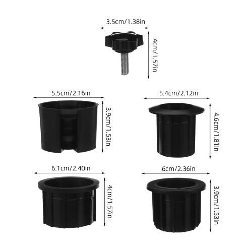 6Stk Kunststoff Schirmhalter Für Gartenschirm Basis 1