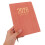 libreta planificadora 2026 a5, cuero sintético, inglés 4