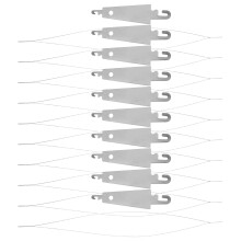 20 . enhebradores acero inoxidable para aguja cruz y